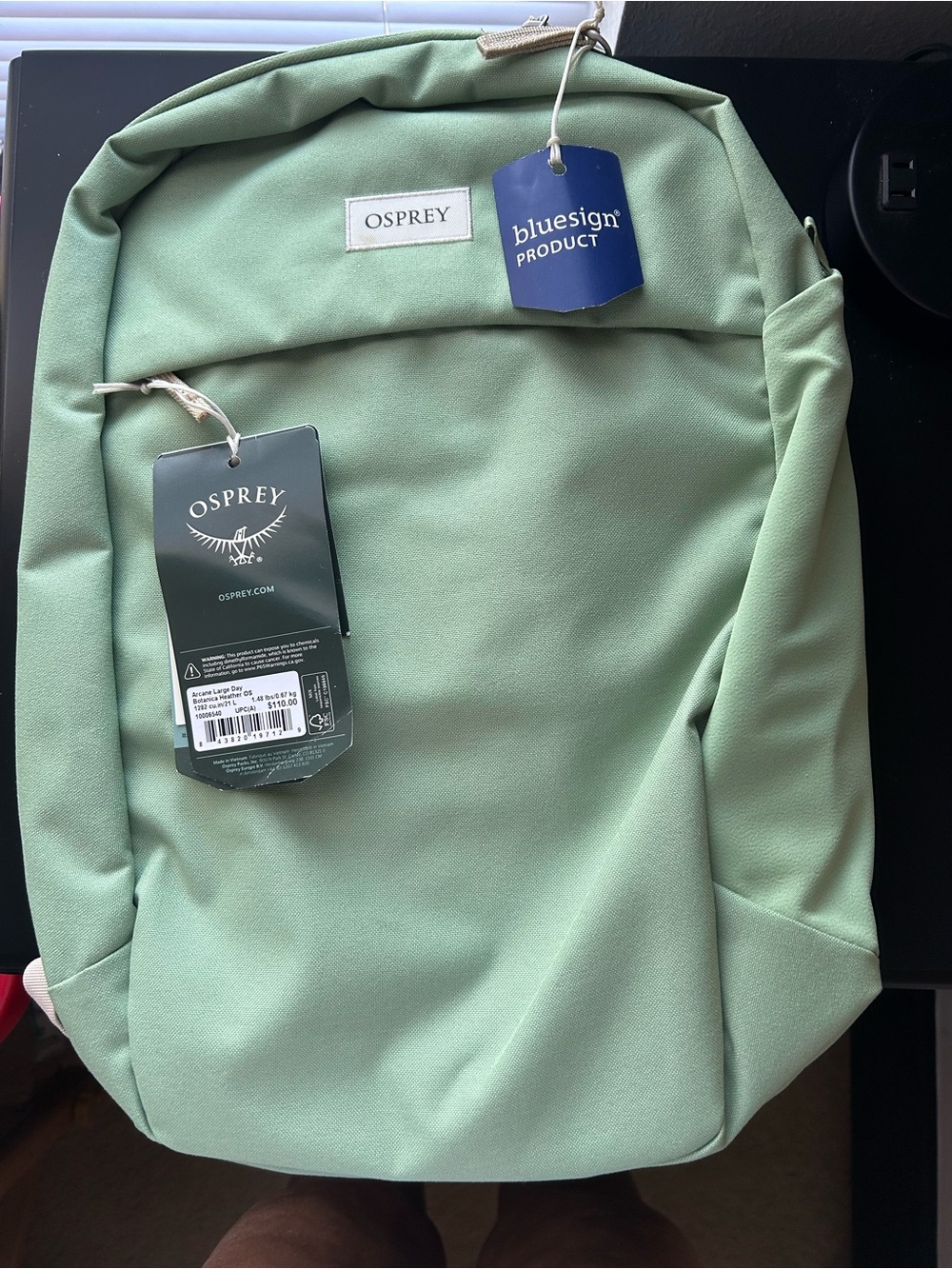 OSPREY Arcane Large Day Backpack in Botanica Heather (Green)